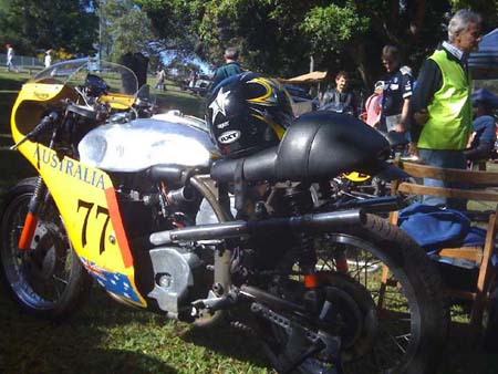 fastest 500 triumph going around 