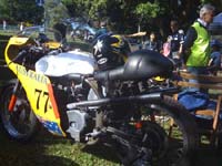 fastest 500 triumph going around 