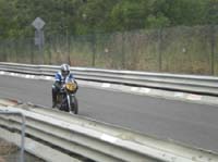 on the way up the mountain in full flight