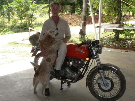 Keith, mate and Norton