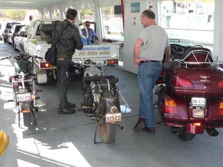 Magnetic ferry - old and new