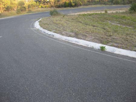 Another ripple strip before clean up